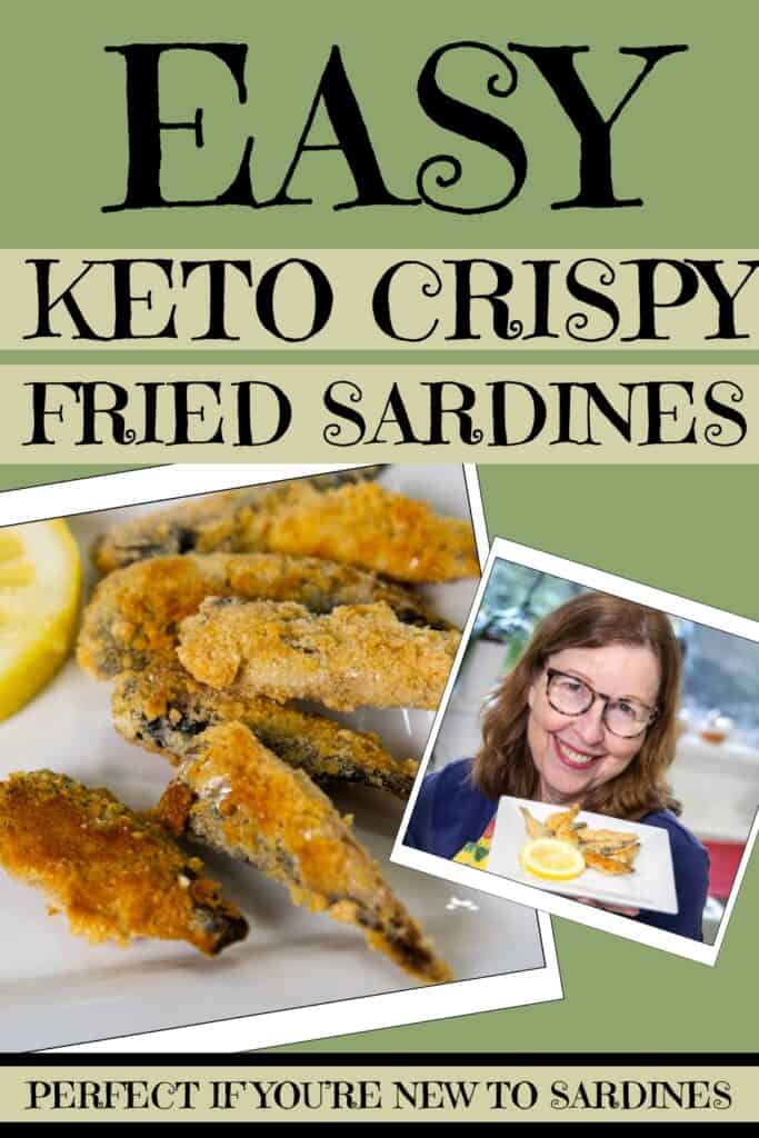 Easy Crispy Fried Keto Sardine Recipes pin
