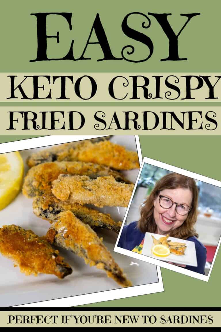 Easy Keto Crispy Fried Sardines Recipe [Low Carb] Ketogenic Woman