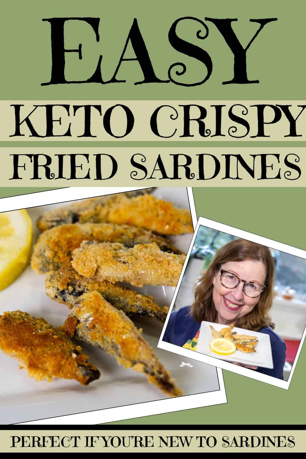 Easy Keto Crispy Fried Sardines Recipe [Low Carb] Ketogenic Woman