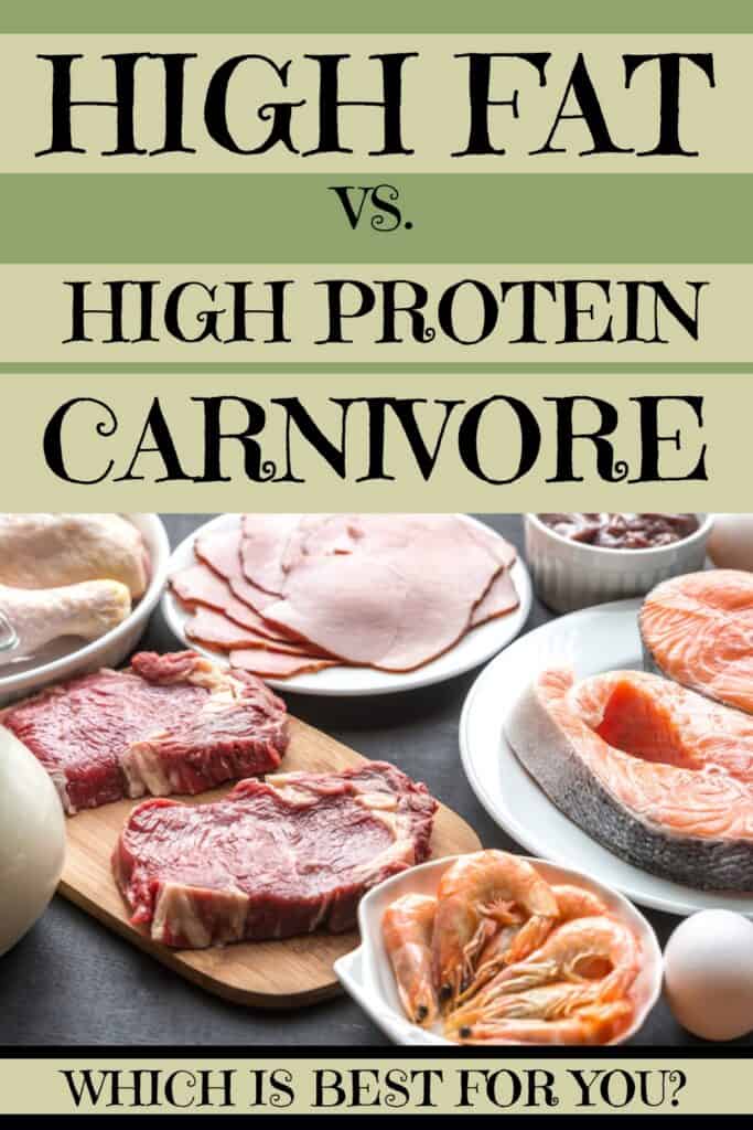 High Protein vs High Fat Carnivore What's Best For You? Ketogenic Woman